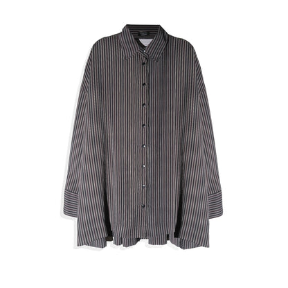RASHAWL HARVEST OVERSIZED STRIPES SHIRT
