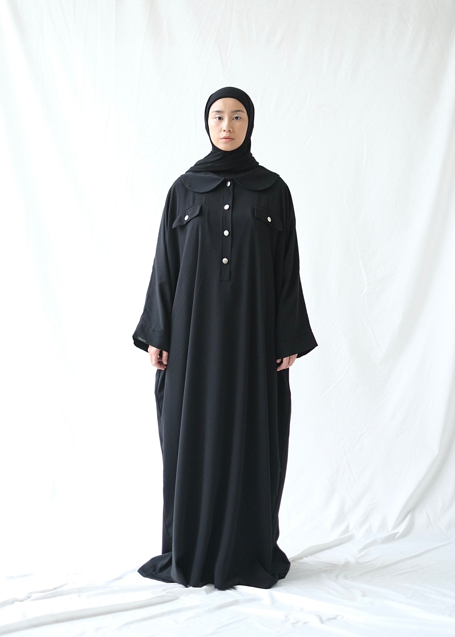 RASHAWL MECCA UTILITY POCKET ABAYA