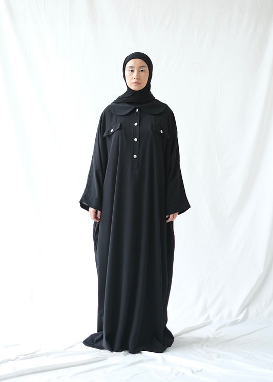RASHAWL MECCA UTILITY POCKET ABAYA