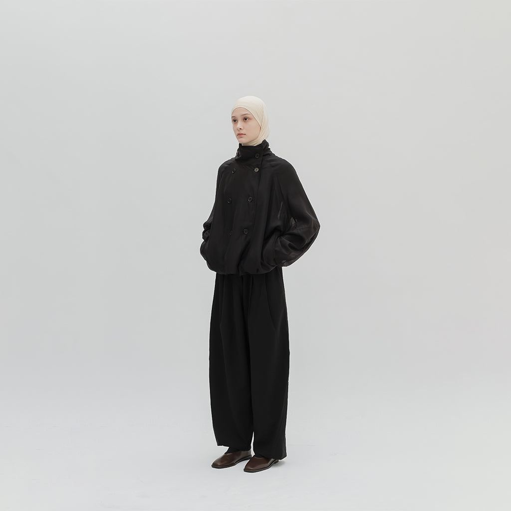 RASHAWL ECLIPSE TENCEL SHEER JACKET