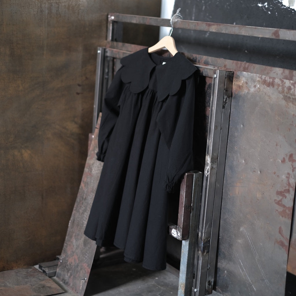 CERISIER SCALLOP DRESS