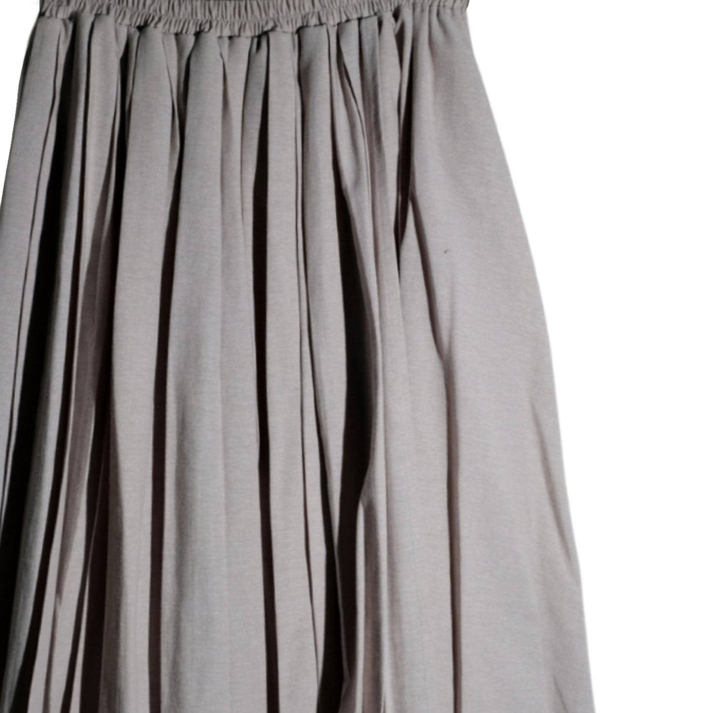 RASHAWL GOJODORI LAYERED PLEATED ASSYMETRIC SKIRT