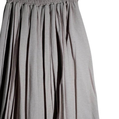 RASHAWL GOJODORI LAYERED PLEATED ASSYMETRIC SKIRT