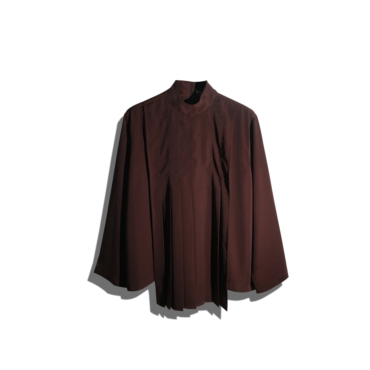 RASHAWL OIKE PLEATED LAYER TOP