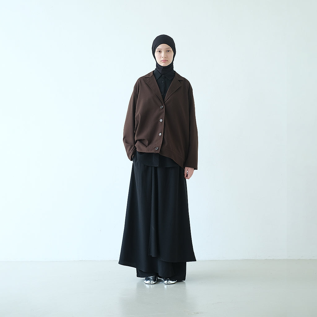 RASHAWL TERAMACHI BLAZER COLLAR JACKET