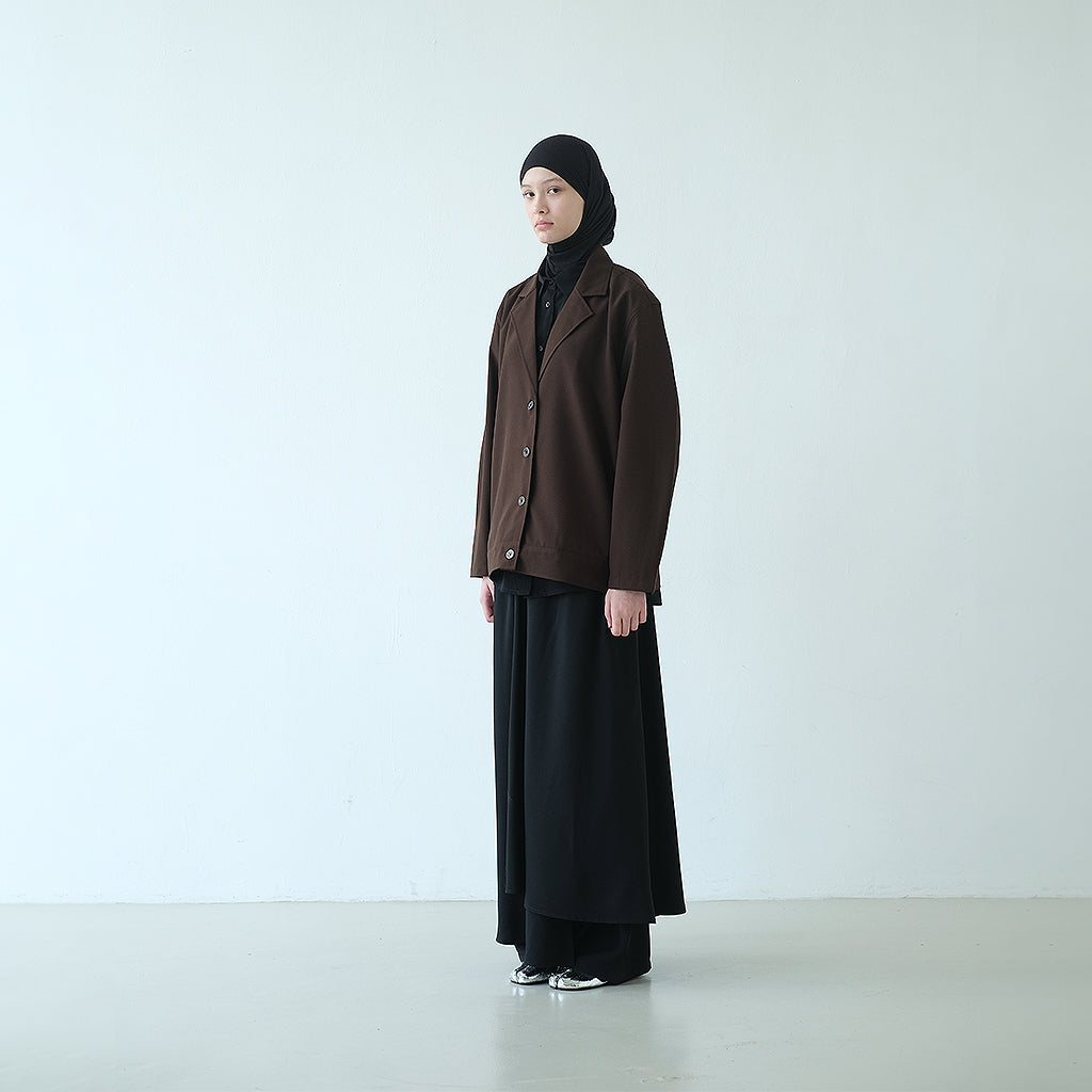 RASHAWL TERAMACHI BLAZER COLLAR JACKET