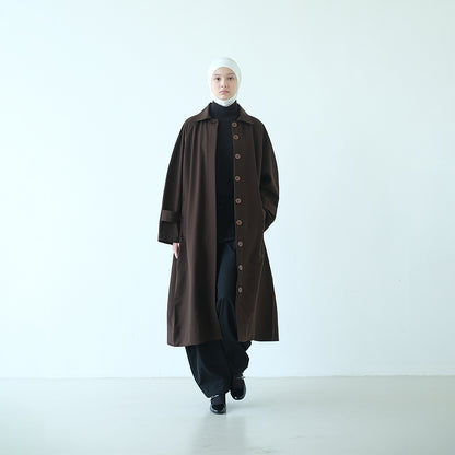 RASHAWL SAGA TORIIMOTO OVERSIZED COAT