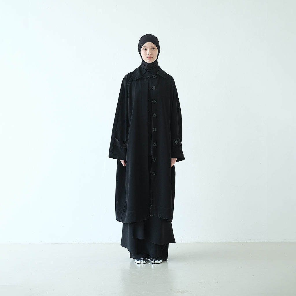 RASHAWL SAGA TORIIMOTO OVERSIZED COAT