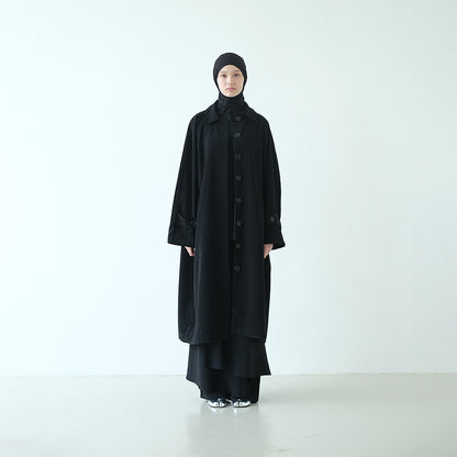 RASHAWL SAGA TORIIMOTO OVERSIZED COAT