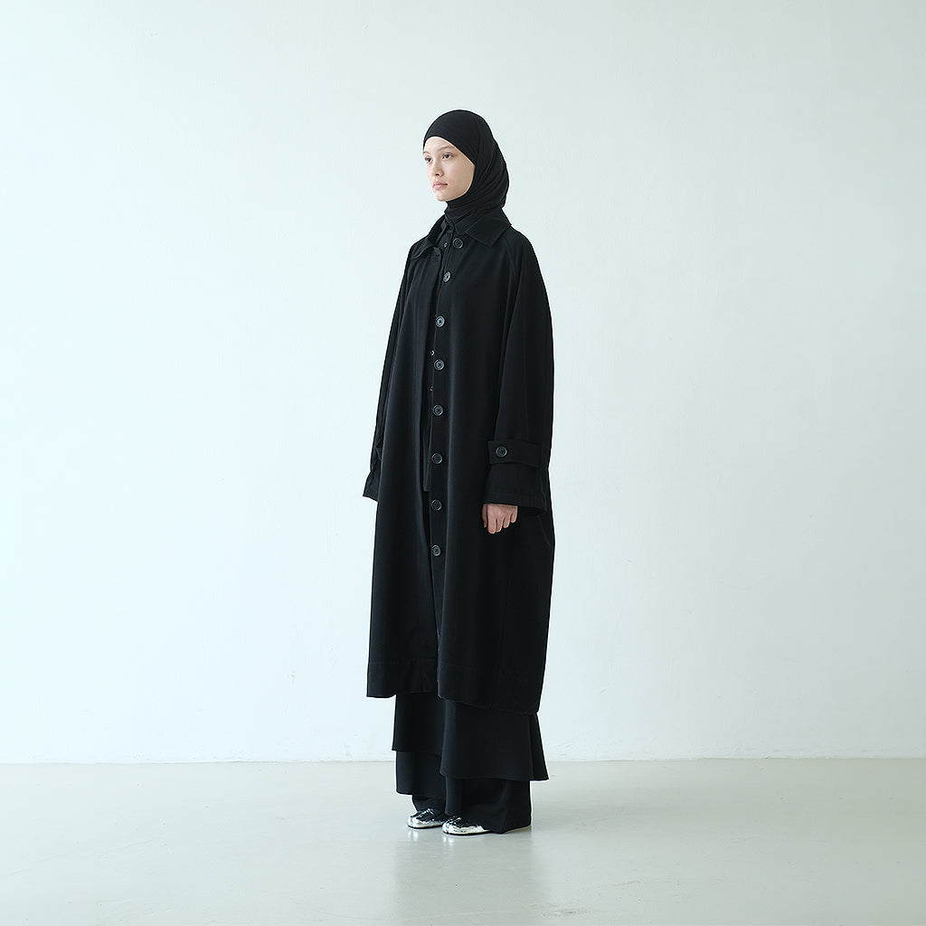RASHAWL SAGA TORIIMOTO OVERSIZED COAT