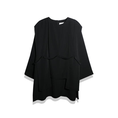 RASHAWL KARASUMA LAYERED TOP