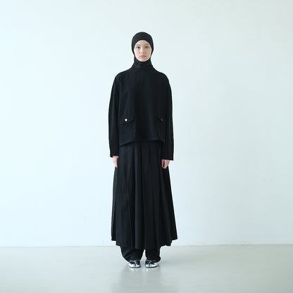 RASHAWL TETSUGAKU PLEATED SKIRT