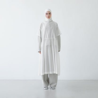 PRE ORDER RASHAWL SKOURA SOFT SHEER OVERSIZED DRESS