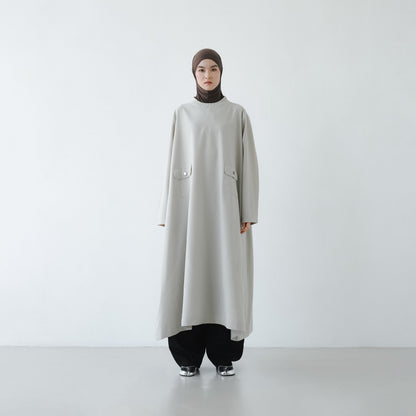 PRE ORDER RASHAWL GUELIZ POCKET LONG MIDI DRESS