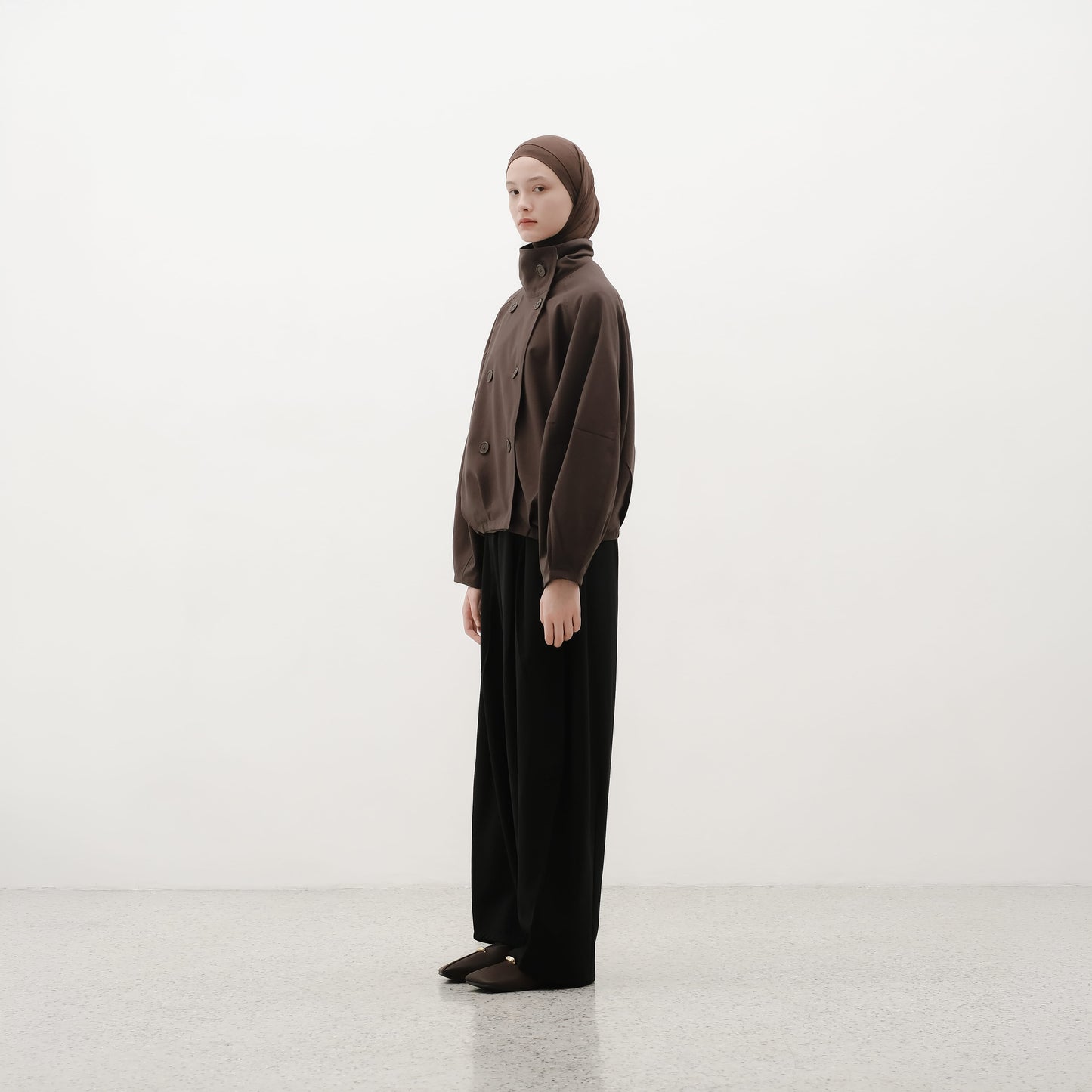 RASHAWL ECLIPSE CROPPED JACKET