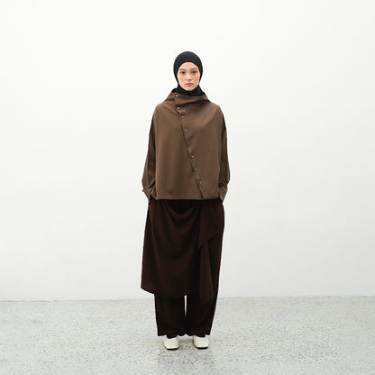 RASHAWL TORII HIGH NECK SILVER BUTTON