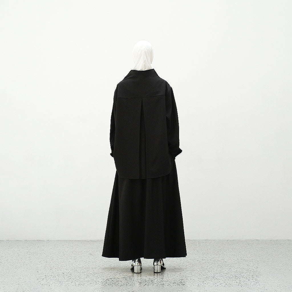 RASHAWL TENMA HIGH NECK TWO POCKET SHIRT