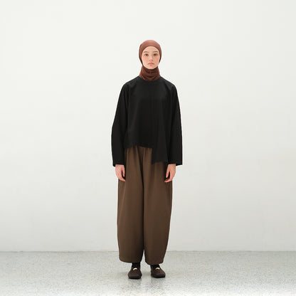 RASHAWL MAEZU BARREL SLEEVE PANNEL SHIRT