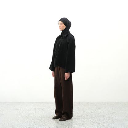 RASHAWL OSU DOUBLE COLLAR BARREL SLEEVE JACKET