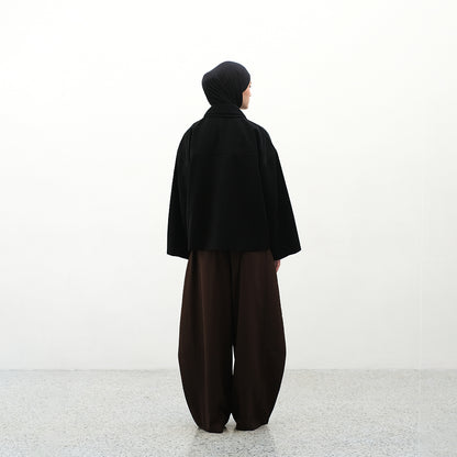 RASHAWL OSU DOUBLE COLLAR BARREL SLEEVE JACKET