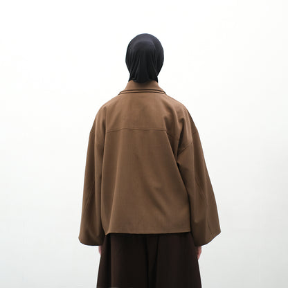 RASHAWL OSU DOUBLE COLLAR BARREL SLEEVE JACKET