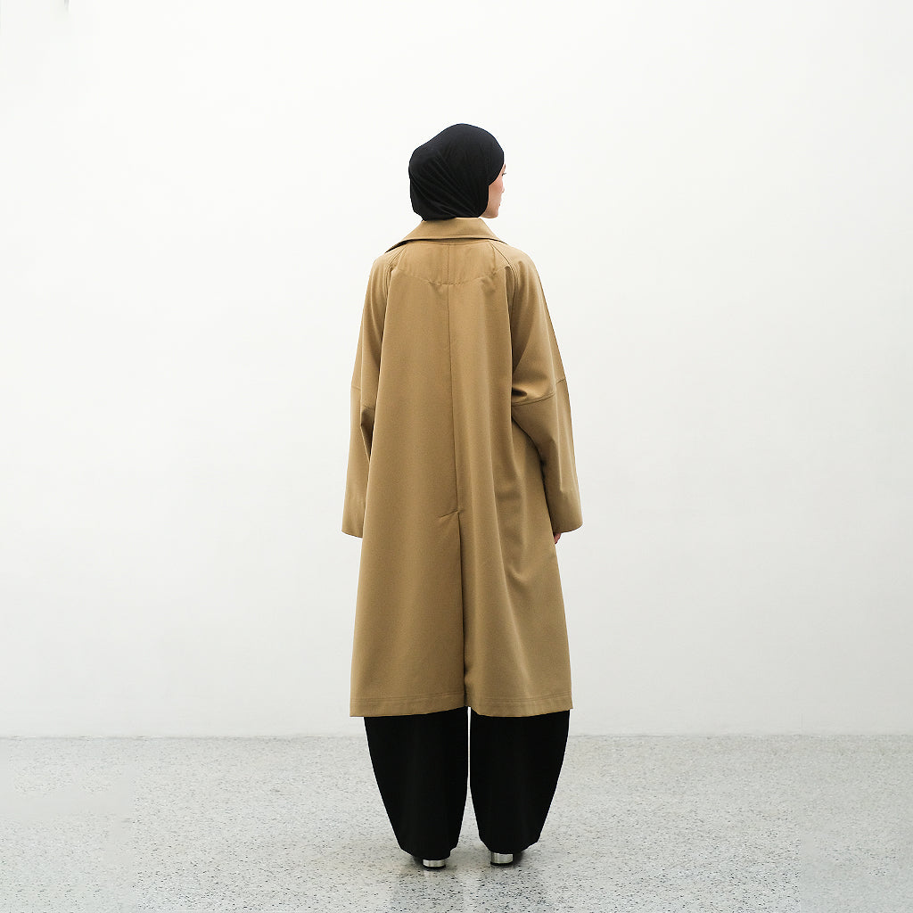 RASHAWL SAKURA DOUBLE BREASTED COAT