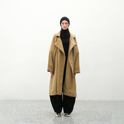RASHAWL SAKURA DOUBLE BREASTED COAT