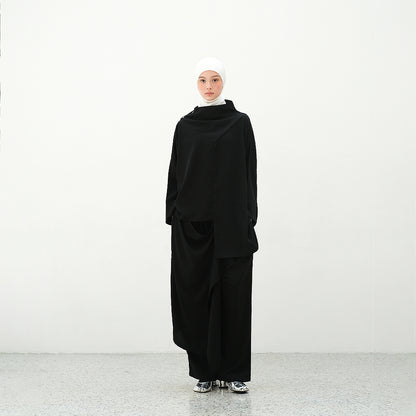 RASHAWL YABA ASSYMETRIC SHIRT