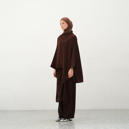 RASHAWL YABA ASSYMETRIC SHIRT