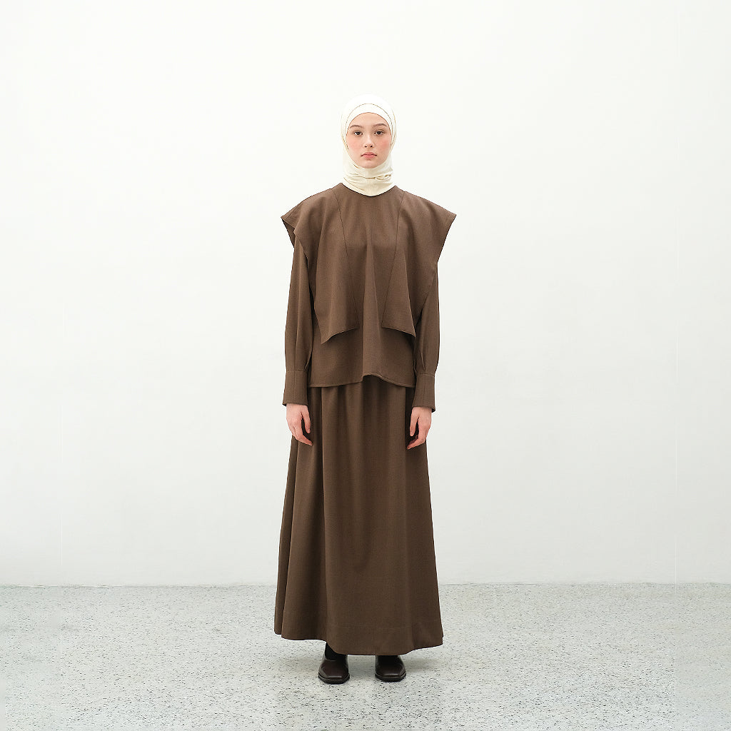 RASHAWL TSURUMA A-LINE SKIRT