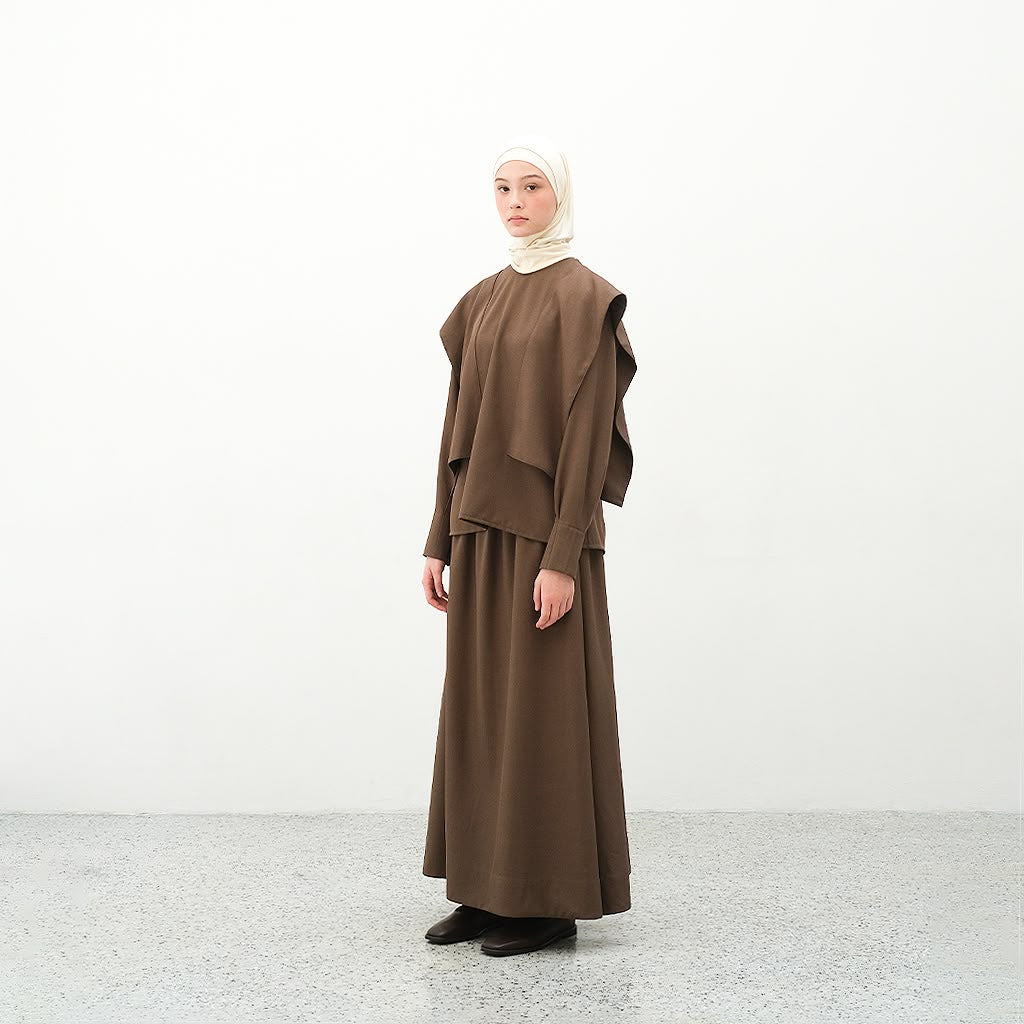 RASHAWL TSURUMA A-LINE SKIRT