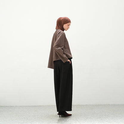 RASHAWL HIROKOJI WIDE ANKLE PANTS