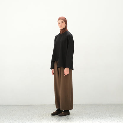 RASHAWL HIROKOJI WIDE ANKLE PANTS