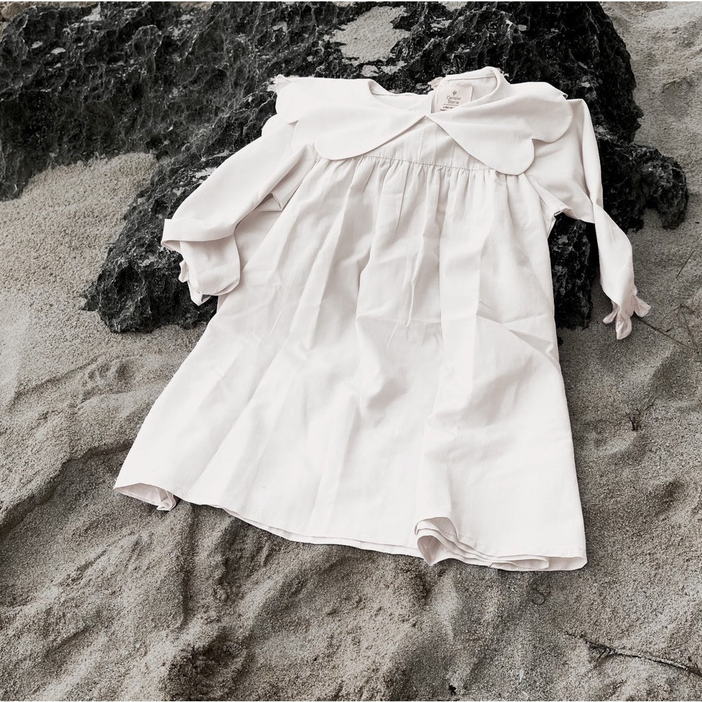 CERISIER SCALLOP DRESS