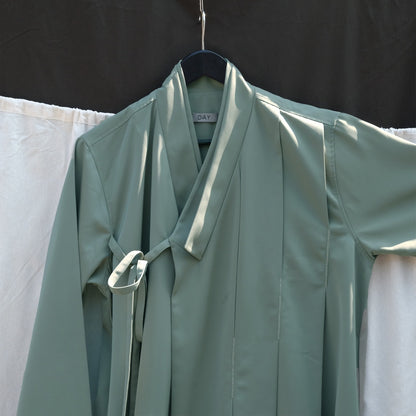 DAYCLOTH MATSURIKA PLEATS HANBOK COAT