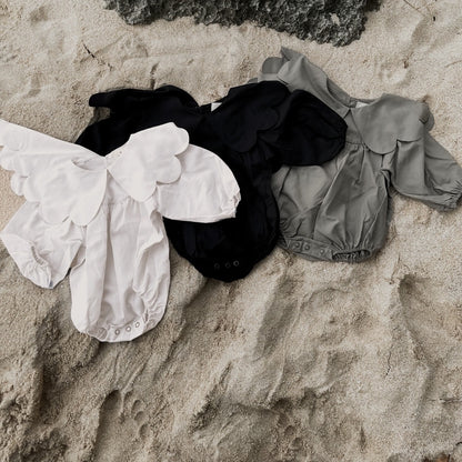 CERISIER SCALLOP ROMPER