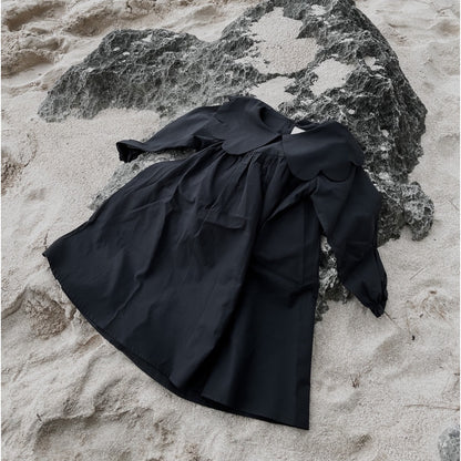 CERISIER SCALLOP DRESS