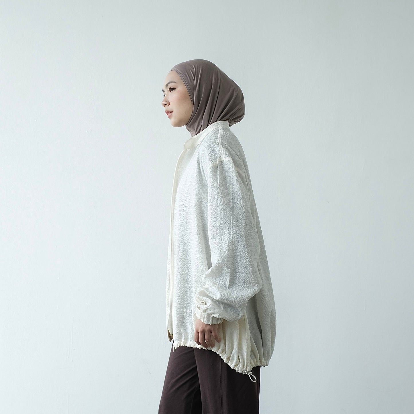 DAYCLOTH SEA BLOUSON TEXTURED