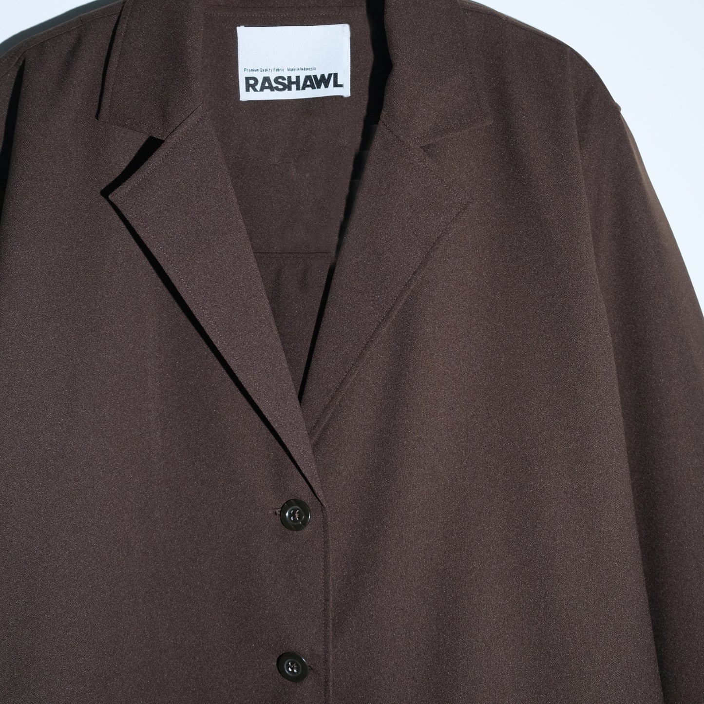 RASHAWL TERAMACHI BLAZER COLLAR JACKET