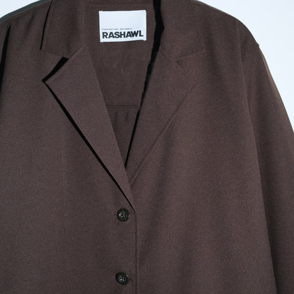 RASHAWL TERAMACHI BLAZER COLLAR JACKET