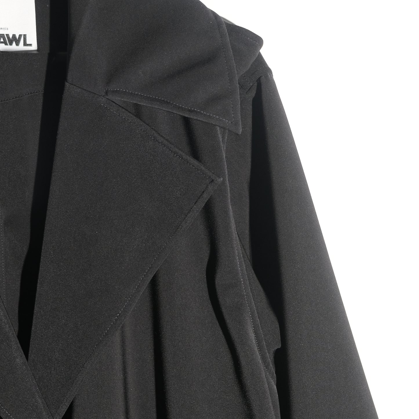RASHAWL NISHIKI LONG PLEATED COAT