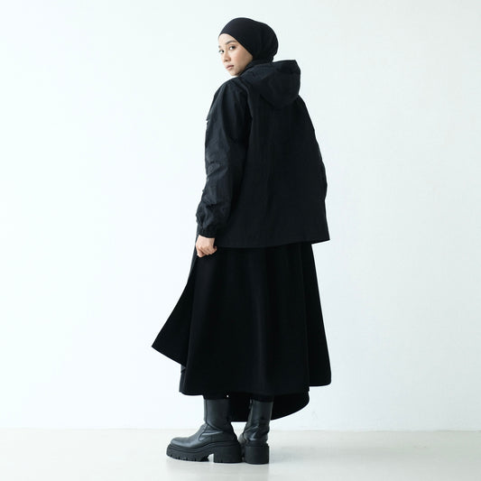 RASHAWL BUNDLING 1 ( PARACHUTE PARKA DAN EASSI INSTANT HIJAB COCONUT)