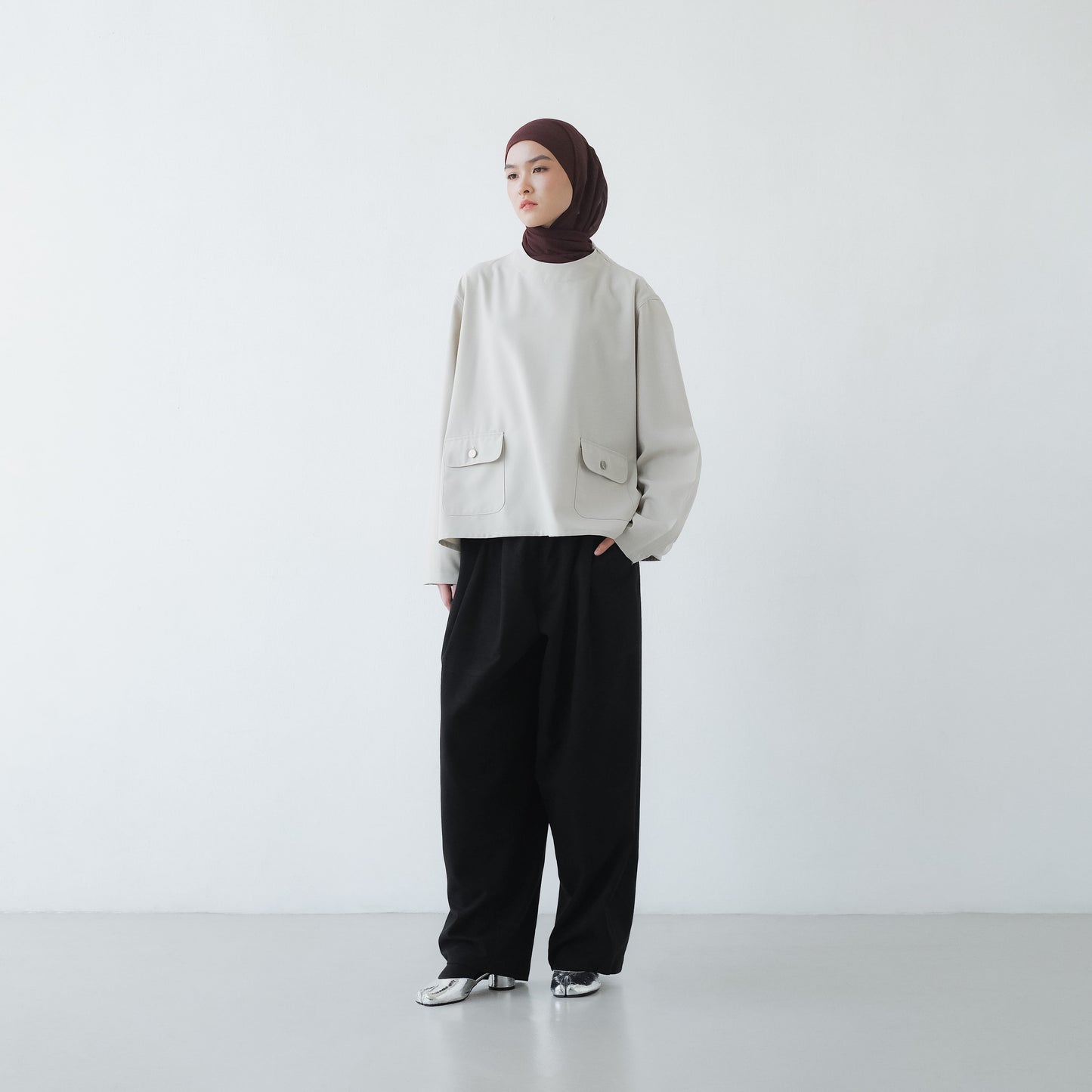 RASHAWL NINENZAKA TWO POCKET TOP