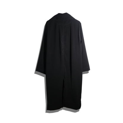 RASHAWL NISHIKI LONG PLEATED COAT