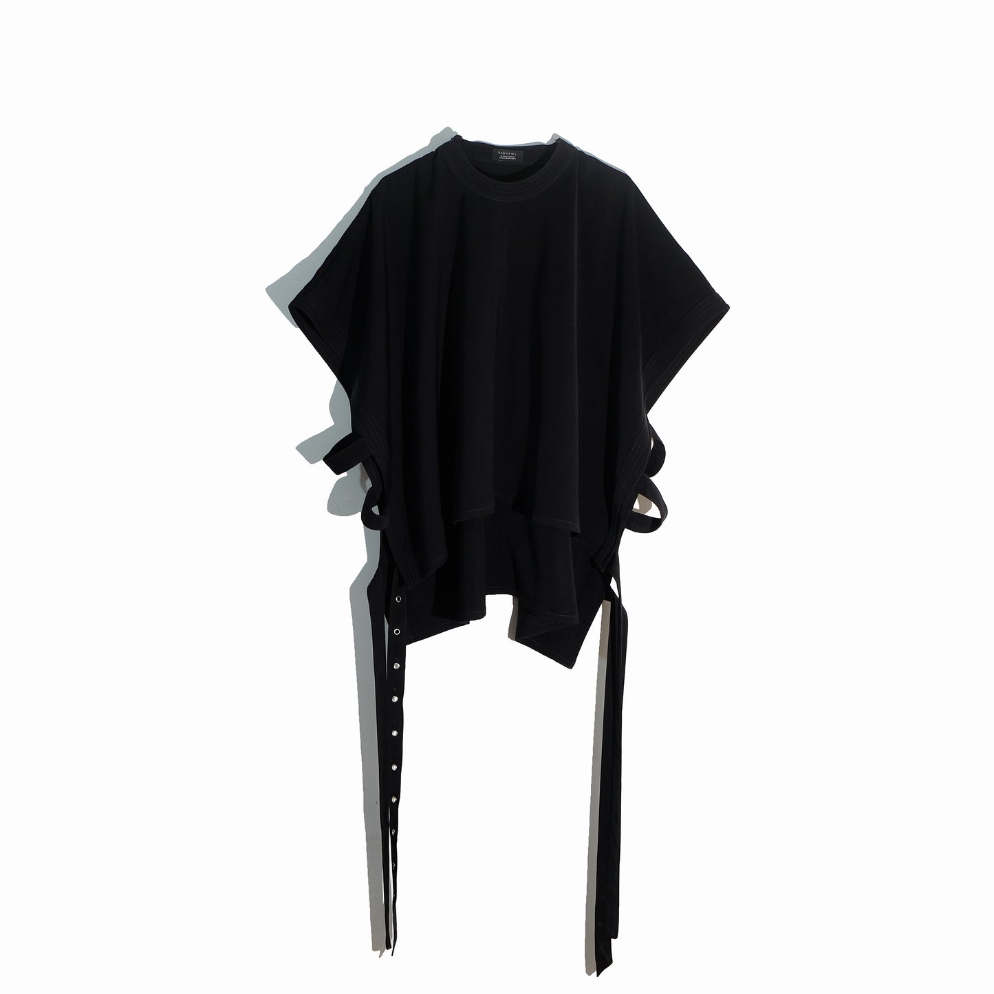 RASHAWL BUNDLING 3 (SHINMACHI PLEATED BARREL PANTS BLACK DAN DIANTHA VEST BLACK)