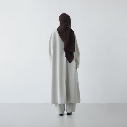 PRE ORDER RASHAWL TANGER BUTTON LONG MIDI DRESS