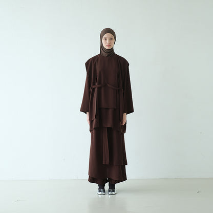 RASHAWL KARASUMA LAYERED TOP