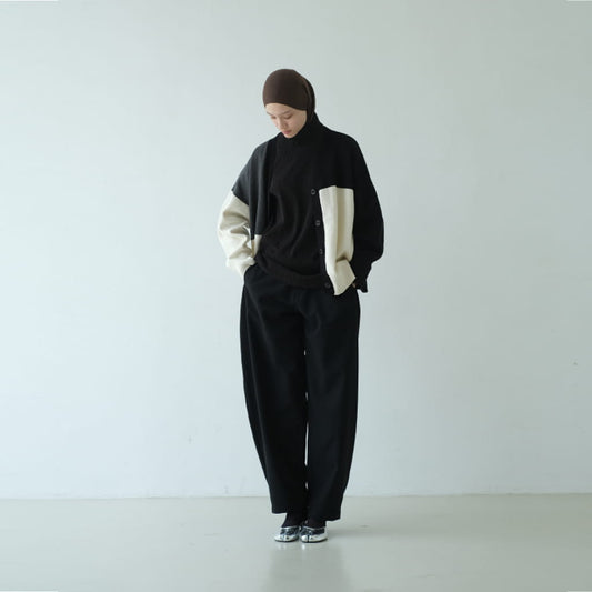 RASHAWL COLORBLOCK KNIT CARDIGAN