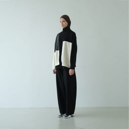 RASHAWL COLORBLOCK KNIT CARDIGAN