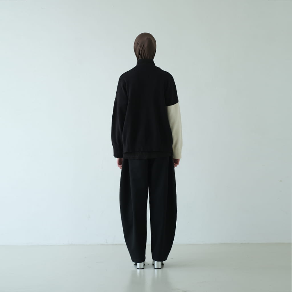 RASHAWL COLORBLOCK KNIT CARDIGAN